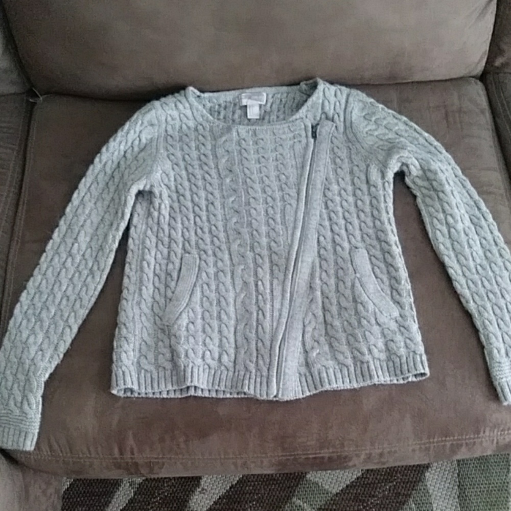 Forever21 Zip Sweater